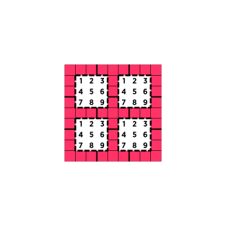 Stacked Sudoku icon