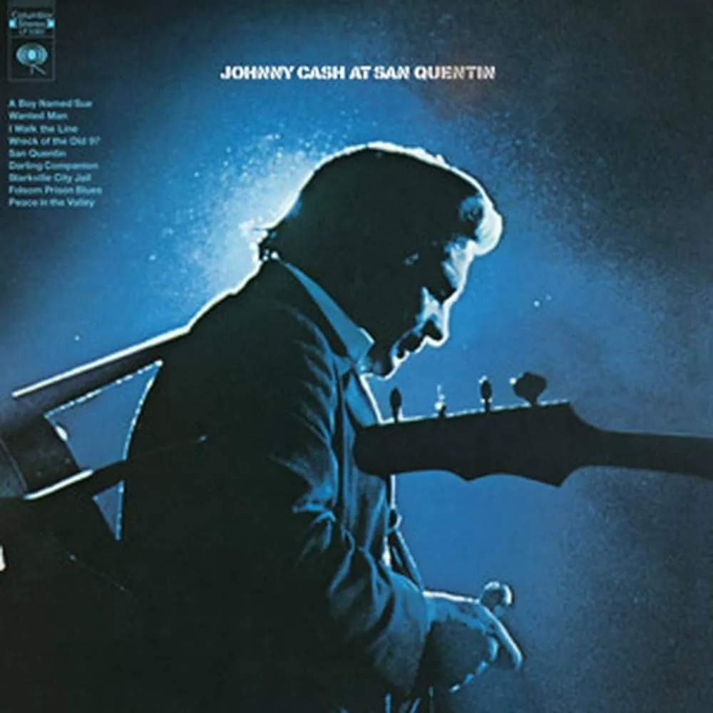 Johnny Cash: Johnny Cash At San Quentin album cover