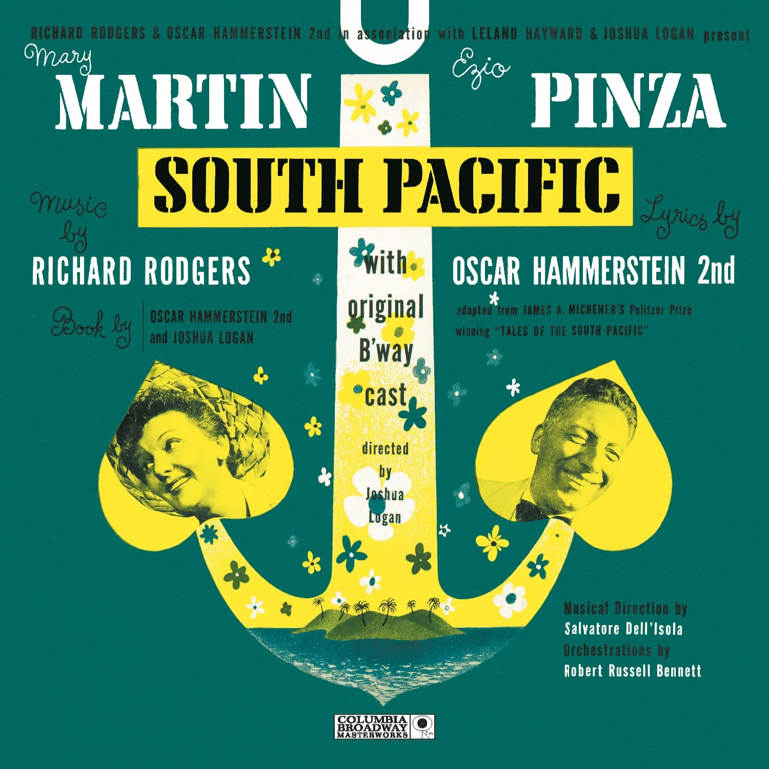 South Pacific broadway cover.