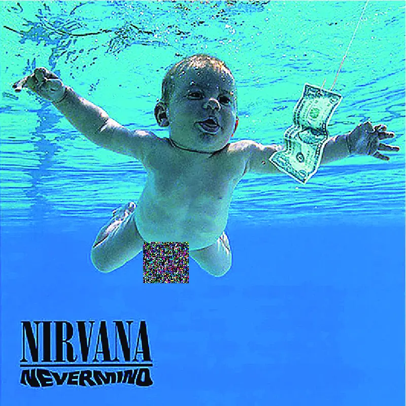 Cover of Nevermind, Nirvana's 2nd album