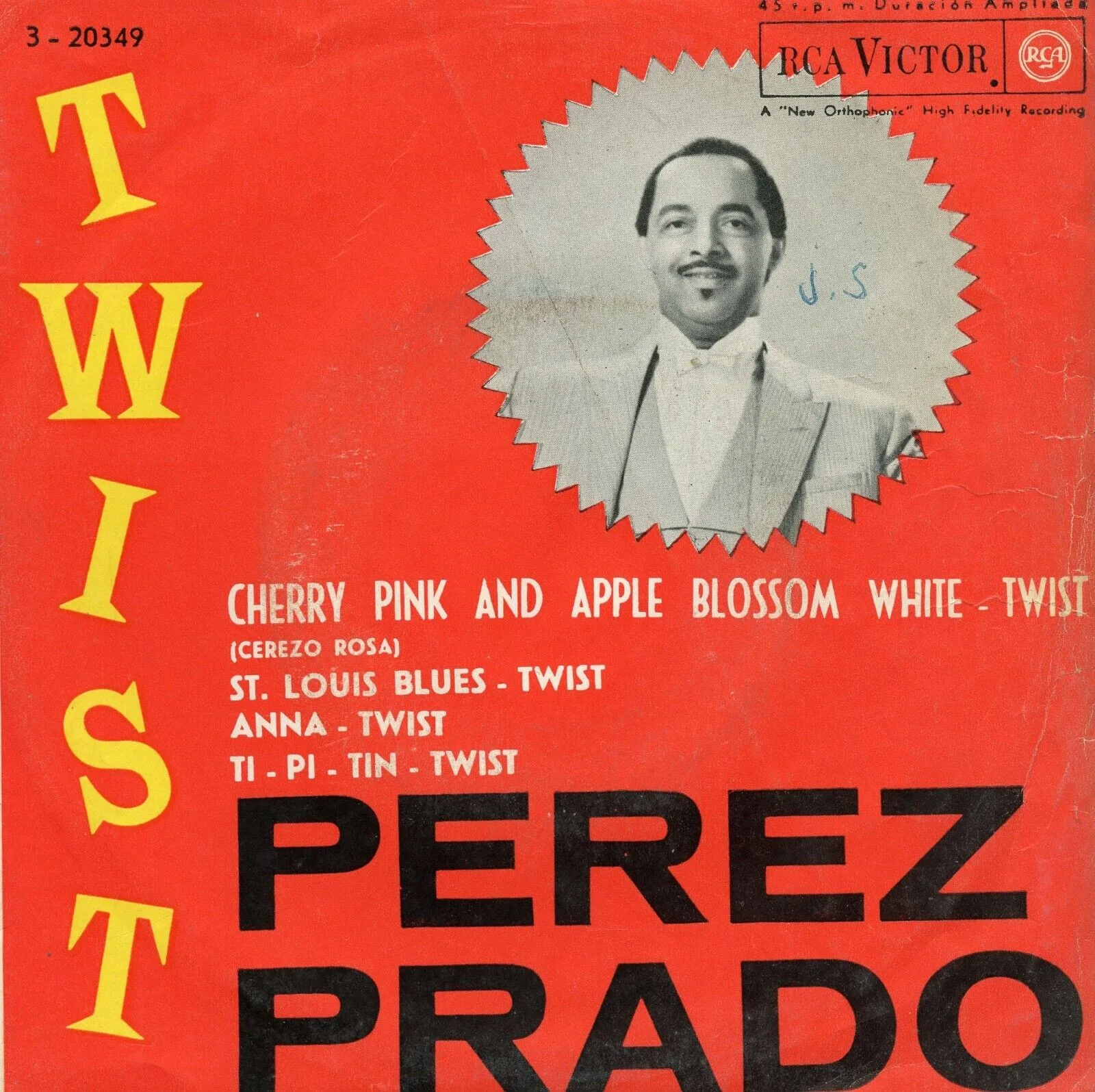 The album cover for Twist, by Perez Prado.
