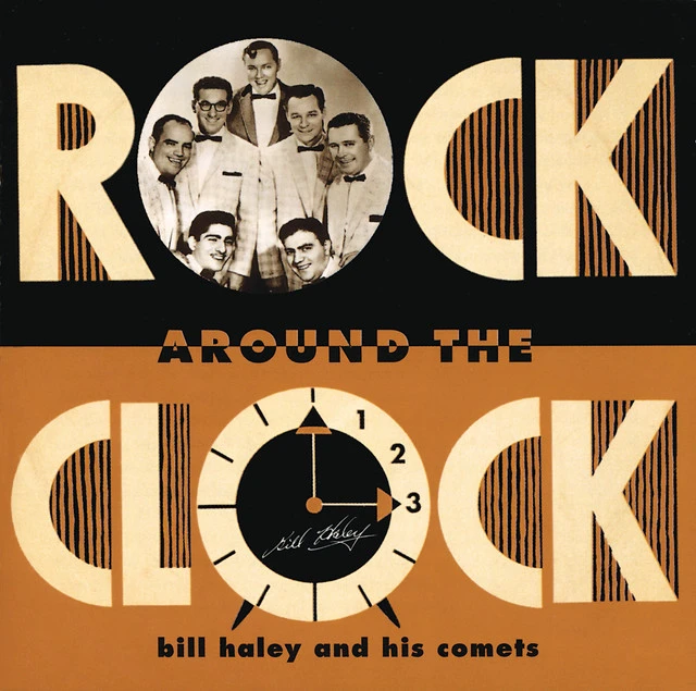 A rotated version of the Rock Around The Clock album released by Bill Haley and His Comets'