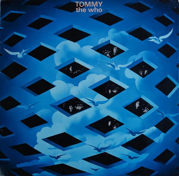 The cover of Tommy, the first Rock Opera album.