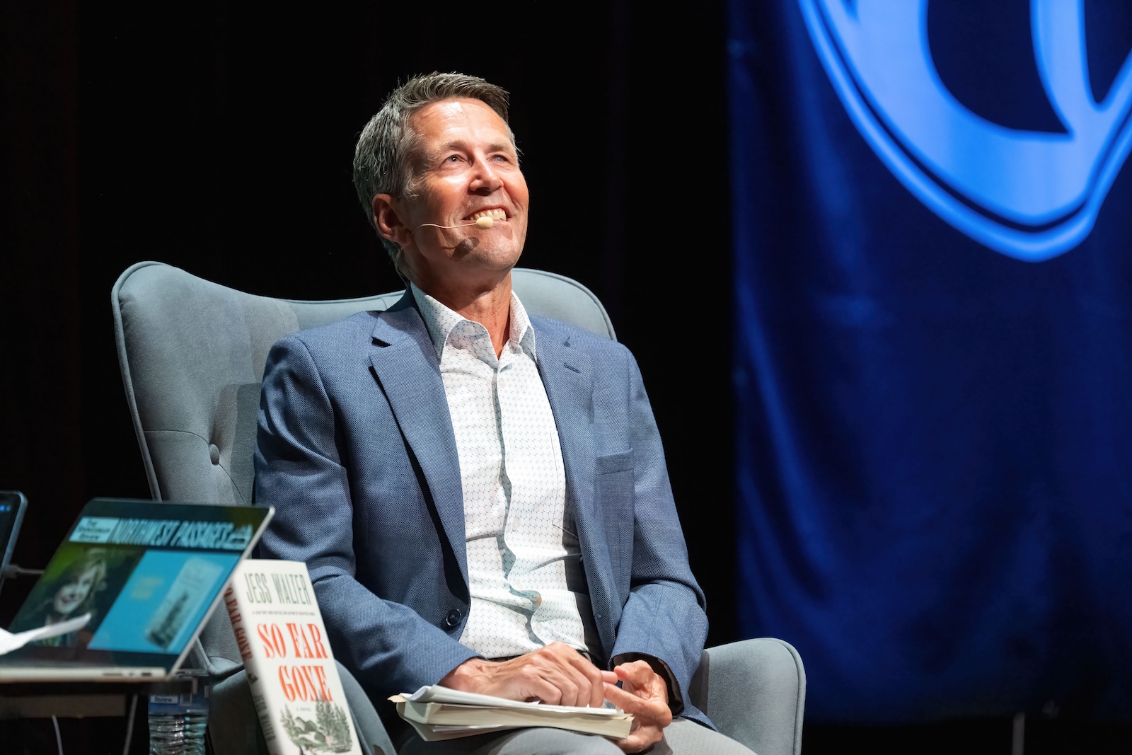 Jess Walter on stage