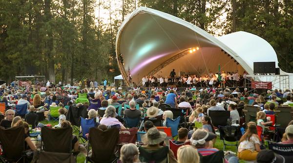 The Spokane Symphony performs in Comstock Park