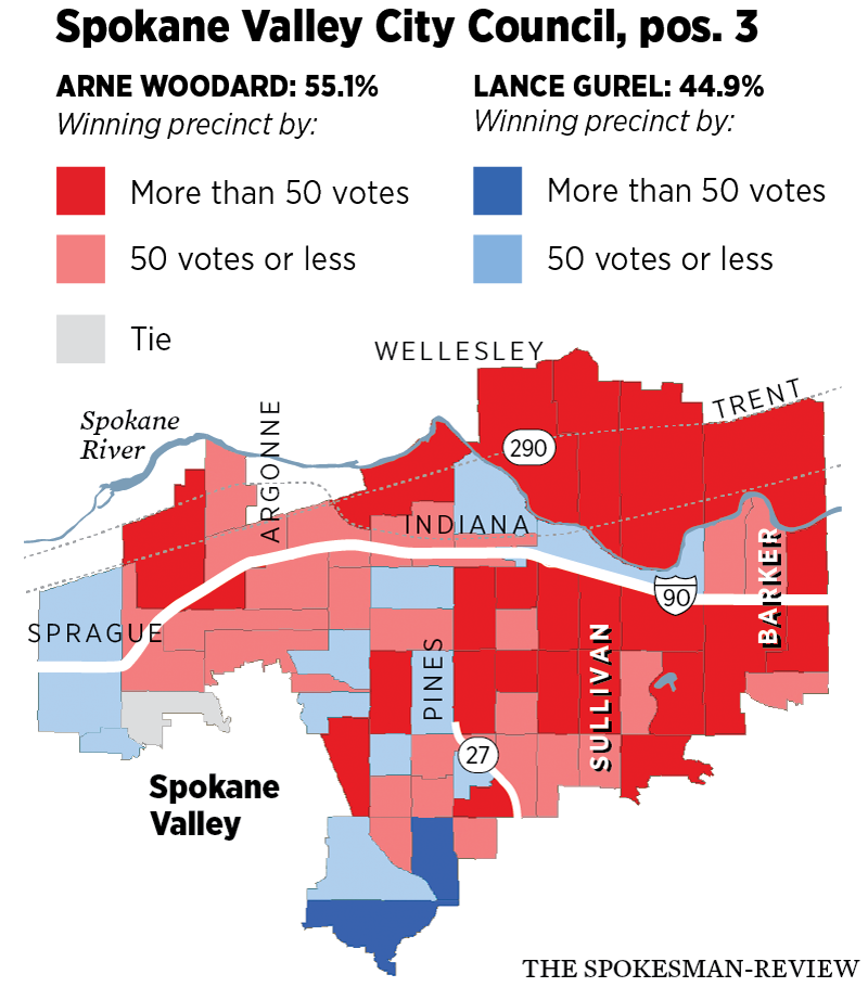 12 Maps That Tell The Story Of The 2019 Election In Spokane | The ...