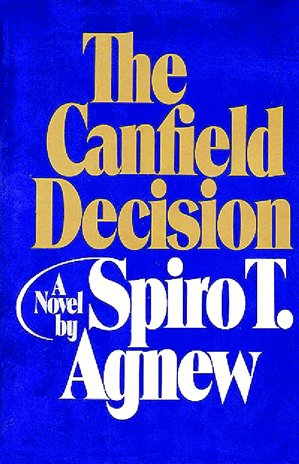 The Canfield Decision book cover.