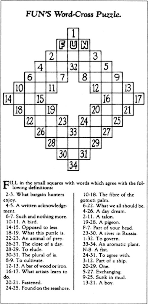 A History of Newspaper Puzzles